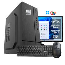 Cpu Completo I5 16gb Ssd 480gb + Monitor 19 + Teclado e Mouse + Windows 10 Pro