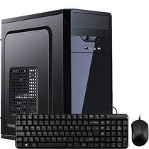 Cpu Computador Completo Pronta para Uso DUal Core 3.0ghz 4gb HD 500 Wi-fi - Kit multimídia