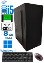CPU Computador i5 BZX PREMIUM WINDOWS 11 HDD 500GB WI-FI E PACOTE OFFICE