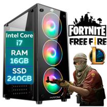 Cpu Computador Pc Gamer Barato Core I7 + 16gb Ssd 240gb - FastBios