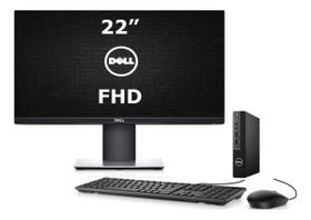 Cpu Dell 3080 Mini Core I3 10ger 16gb 240ssd Monitor 22pol