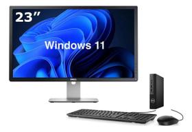 Cpu Dell 3080 Mini I5 10g 16gb 240ssd Monitor 23pol Win11