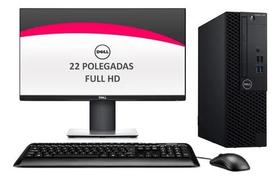 Cpu Dell Core I3 8 Geração 16gb Ssd 240 Win11 Monitor 22