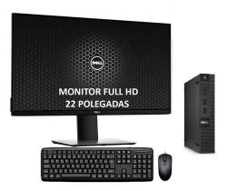 Cpu Dell Optiplex 3020 Core I5 8gb 240ssd Monitor 22pol Cpu Dell Optiplex 3020 Core I5 8gb 240ssd Monitor 22pol