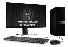 Cpu Dell Optiplex 7040 Core I7 6700 16gb 240ssd Monitor 22