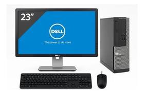 Cpu Dell Optiplex Core I7 4770 16gb 1tb Win11 Monitor 23pol