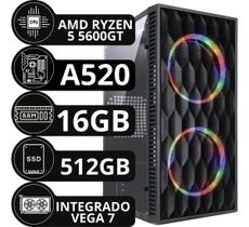 Cpu Desk Pc Gamer Ryzen 5 5600gt Vega 7 Nvme 512gb 16gb Ddr4
