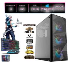 Cpu Gamer Barato I5 8Gb Ssd 240Gb Kit Gamer Completo - Alletechshop