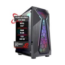 Cpu Gamer I5 Gtx 1660 Ssd 480Gb 16Gb