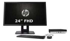 Cpu Hp Elitedesk 800g4 I5 8ger 8gb 256ssd W11 Monitor 24pol 256 Gb 8 Gb Intel Uhd Grafics