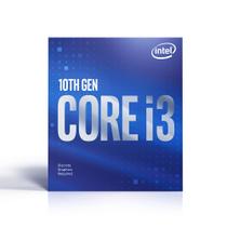 CPU Intel Core i3-10100F 4C/8T de 10ª geração LGA1200 de 3,6 GHz
