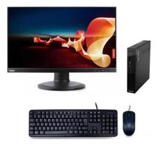 Cpu Lenovo Mini M93p Core I5 16gb 240ssd Monitor 22pol