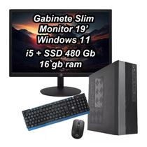 Cpu Mini Monitor 19 Intel Core I5 3ªger 16gb Ssd 480gb Win11 Cpu Mini Monitor 19 Intel Core I5 3ªger 16gb Ssd 480gb Win11