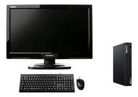 Cpu + Monitor Lenovo Mini M70q Core I3 10ger 8gb 256ssd