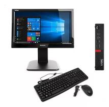 Cpu + Monitor Lenovo Mini M920q Core I5 8ger 16gb 240ssd