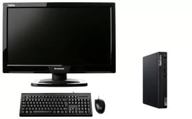 Cpu + Monitor Lenovo Mini Thinkcentre M70q Core I3 10ger 16gb 240GB Ssd