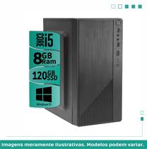Cpu Montada Core i5 8gb Ram SSd 120gb Wind10 Pro