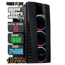 Cpu Pc Gamer Intel Core I5 3º + 16gb Ram + Ssd 240gb - CONECT-X