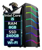 Cpu Pc Gamer Intel Core I5 3º + 8gb Ram + Ssd 240gb