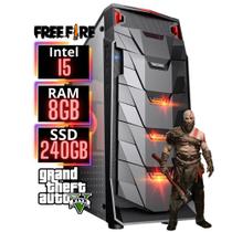 Cpu Pc Gamer Intel Core I5 3º + 8gb Ram + Ssd 240gb - CONECT-X