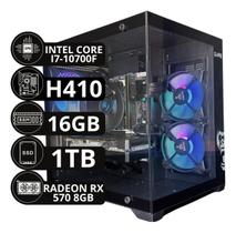 Cpu Pc Gamer Intel Core I710700f 16gb Ddr4 Nvme 1tb Rx 570 8Gb