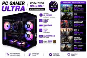 Cpu Pc Gamer Intel Core I710700f 16gb Ddr4 Nvme 1tb Rx 570 8Gb