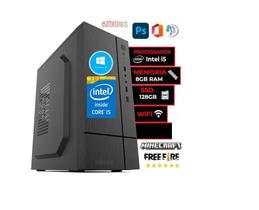 Cpu Pc Intel Core I5 3470 + Placa H61 1155 + 8 Gb + Ssd + Fonte 500w