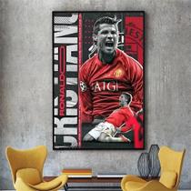 CR7 Clássico Poster Sem Moldura Cristiano Ronaldo Pintura De Arte De Parede Para Clube Bar Quarto