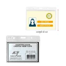 Crachá 7x10 70 mmx100 mm Sem Prendedor Unitário