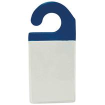 Cracha Automotivo C/GANCHO AZUL 9 X 13 CM.