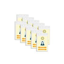 Crachá Identificador Pvc Sem Presilha 100x70mm Kit 10 Crachá Identificador Pvc Sem Presilha 100x70mm Kit 10