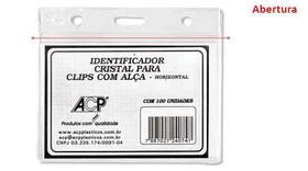 Cracha sem presilha 100x70mm acp