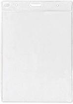 Cracha Sem Presilha Transparente 120 Mm X 155 Mm