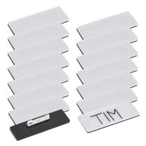 Crachás Juvale White para identificação de funcionário, pacote com 15 Crachás Juvale White para identificação de funcionário, pacote com 15