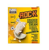 Cracker Monster (55g) - Sabor: Cream Leite em Pó c/ Whey Rock - nova fórm.