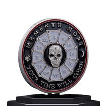 Craft Badges Relief Vernished Metal Skull Anime Coins Medalhas Craft Badges Relief Vernished Metal Skull Anime Coins Medalhas