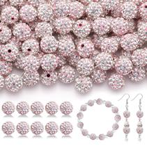 Craft Bead TINKRSTUFF 10 mm rosa branco 200 unidades de strass