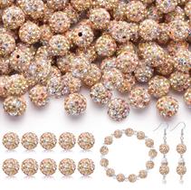 Craft Beads TINKRSTUFF 160 unidades de 10 cm Light Peach AB