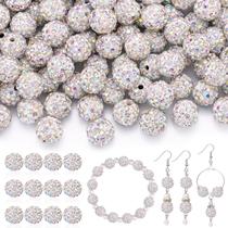 Craft Beads TINKRSTUFF 200 unidades Crystal AB 10 mm redondas