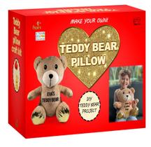 Craft Kit 2Pepers Faça sua própria almofada de pelúcia Teddy Bear