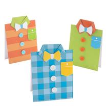 Craft Kit Fun Express, camiseta de Dia dos Pais, faz 12 cartões
