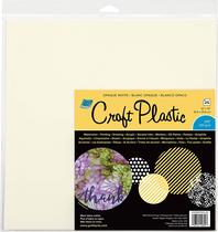 Craft Plastic Grafix Opaque White 0,25 mm 30x30cm 25 folhas