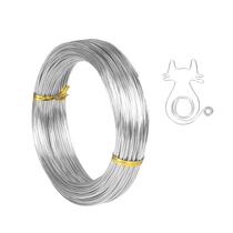 Craft Wire Tenn Well, alumínio de calibre 18, 50 m, prata