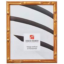 Craig Frames Vintage Gold Bamboo Composite Picture Frame, 14 por 18 polegadas