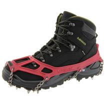 Crampones de Tracción Kahtoola MICROspikes para Senderismo Invernal Rojo M