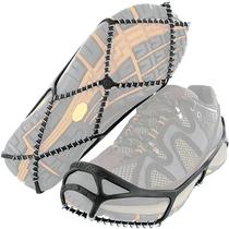 Crampons Unissex De TPE Para Caminhada Com Tração 360 Graus Em Neve E Gelo, Faixa Externa Elástica E Crampons Unissex De TPE Para Caminhada Com Tração 360 Graus Em Neve E Gelo, Faixa Externa Elástica E