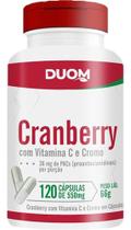 Cranberry 120 Capsulas Suplemento Com Vitamina C e Cromo Duom