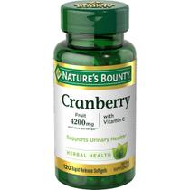 Cranberry 4200mg Nature's Bounty 120 Cápsulas Com Vitamina C Trato Urinário Antioxidante Importado Cranberry 4200mg Nature's Bounty 120 Cápsulas Com Vitamina C Trato Urinário Antioxidante Importado