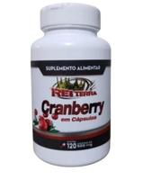 Cranberry 500mg 120 Cápsulas Rei Terra Suplemento Alimentar Natural com Extrato de Cranberry