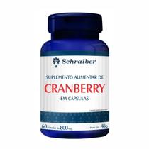 Cranberry 800Mg 60 Cápsulas Schraiber